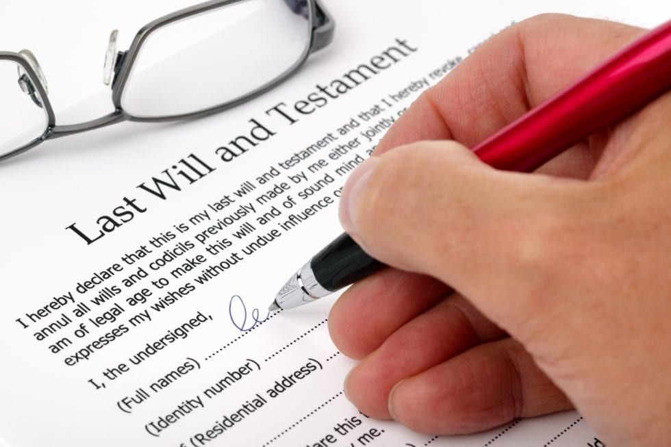 How not to execute a Will